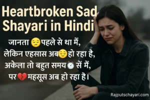 Heartbroken Sad Shayari in Hindi